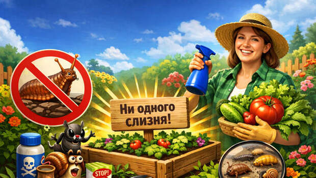 Забудьте о дырках на капусте: пошаговая инструкция по спасению огорода от слизней
