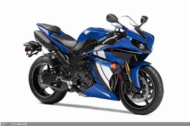 Фотографии спортбайка Yamaha YZF-R1 2012