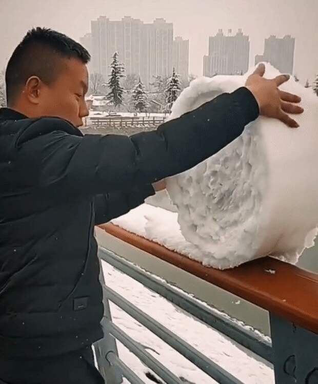 большая снежка