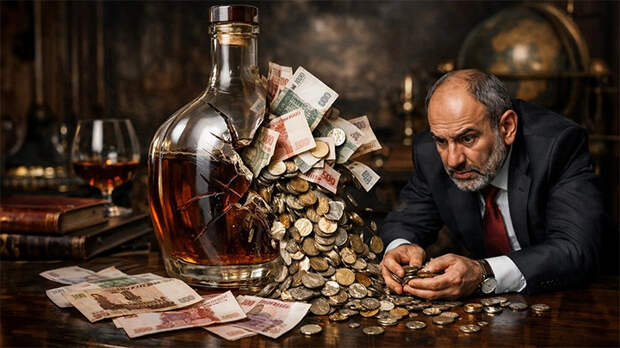 Пашинян нахамил Путину и остался без "кошелька". Русские  ответили  жёстко: Наступило коньячное похмелье