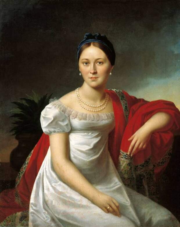 Олешкевич - Портрет молодой женщины. 1810-е