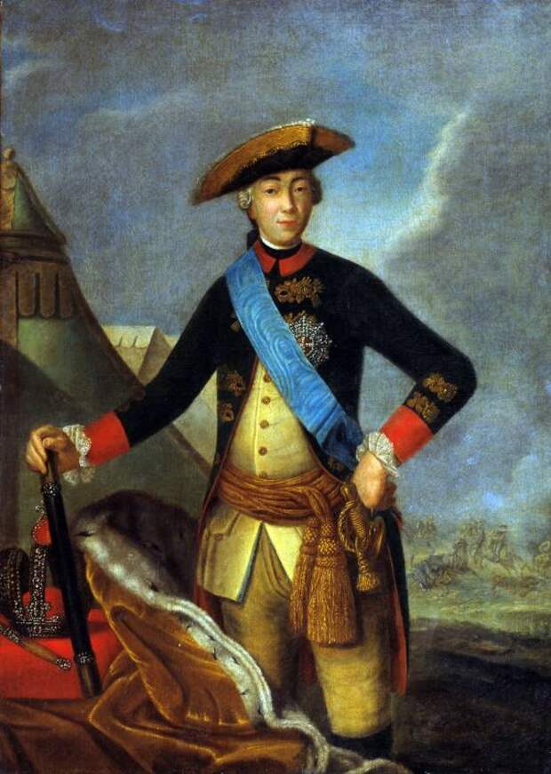 Рокотов - Портрет Петра III