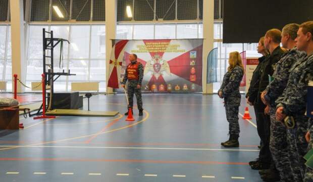 Открытие зимнего периода обучения прошло в столичном главке Росгвардии