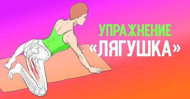 упражнение лягушка