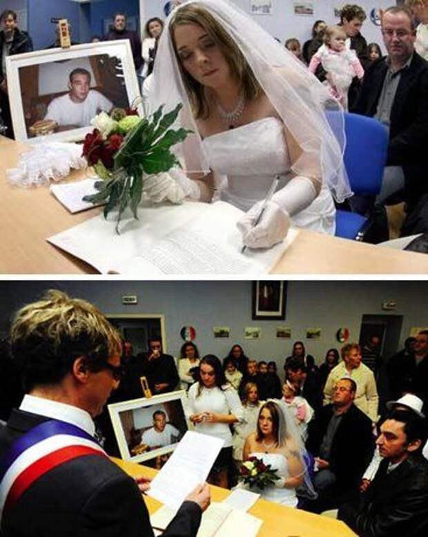 Самые странные браки в мире (9 фото)