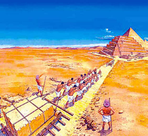 Египтяне – первопроходцы в строительстве пирамид