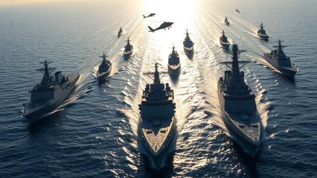 Американские морпехи голодают на авианосцах у берегов Ирана