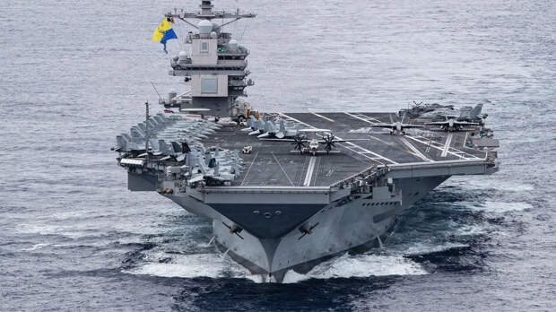 Пожар на авианосце USS Gerald R. Ford оставил моряков без прачечной и кроватей