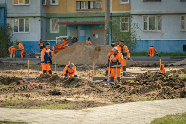 Татарстанда «Безнең ишегалды» программасы буенча эшләр апрель башында башлана