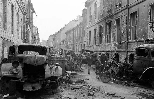 Бункер Гитлера в апреле 1945-го