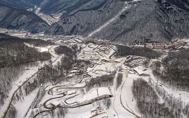 sochi14 Как выглядят Олимпийские объекты с воздуха