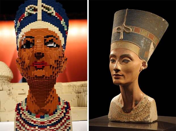 Знаменитые произведения искусства, воссозданные из LEGO