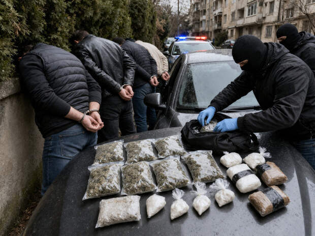 В Грузии задержали пятерых по делу о ввозе наркотиков — изъяли до 9 кг мефедрона