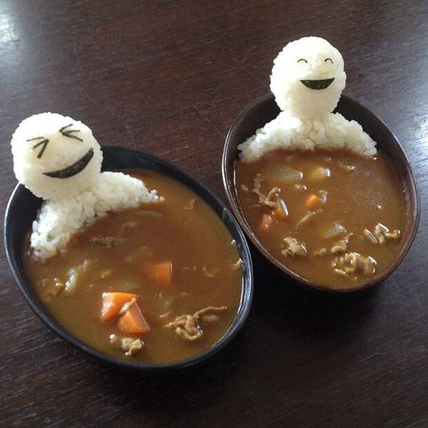 Потрясающе милые блюда, вдохновленные японской кухней блюда, еда, креатив