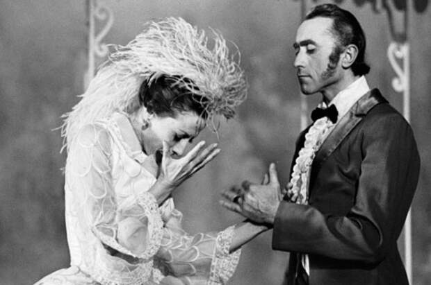 Майя Плисецкая в главной роли в фильме-балете «Анна Каренина». 1974 год