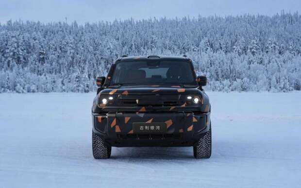 Флагманский внедорожник Geely проходит испытания за Полярным кругом