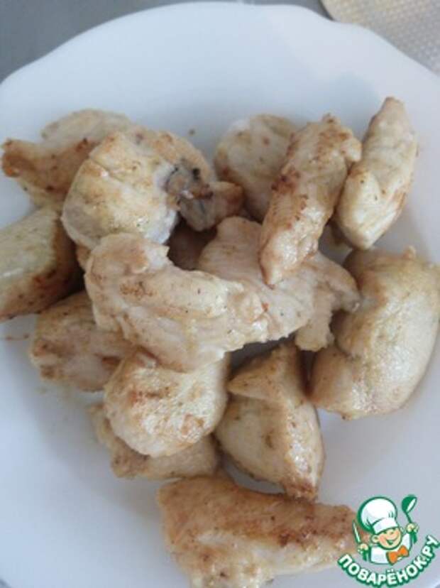 Курица в похмельном соусе Огурец маринованный