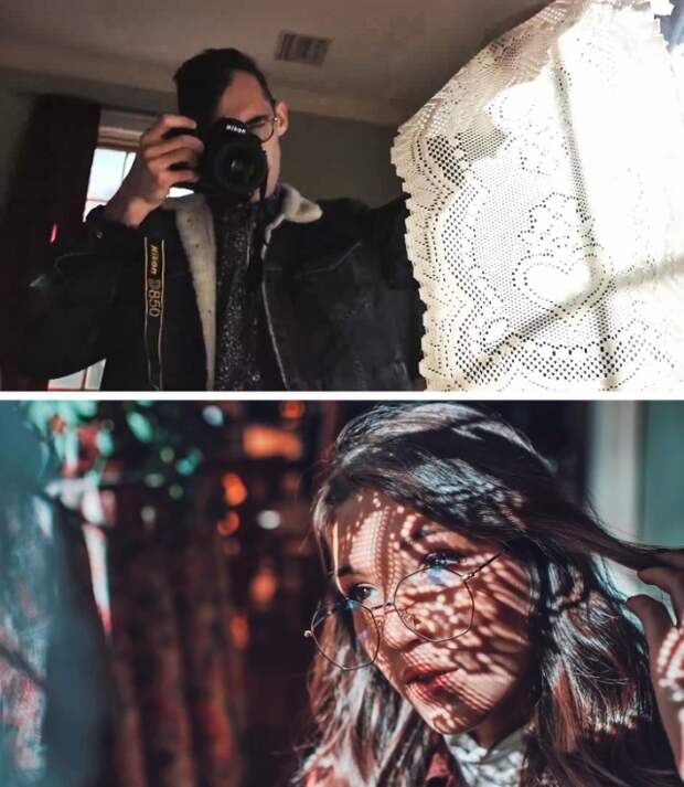За кадром профессиональных фотографий