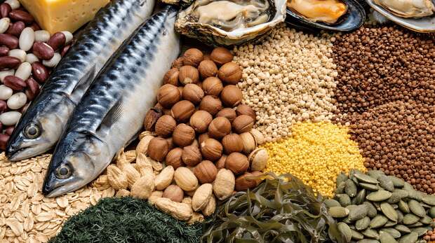 Продукты с максимальным содержанием железа