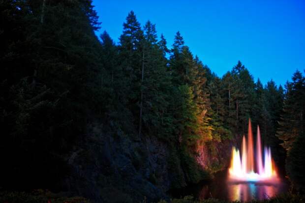 Сады Бутчартов (Butchart Gardens), остров Ванкувер, Канада