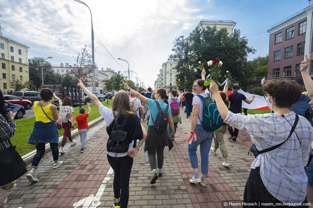 100 дней беларуского протеста.