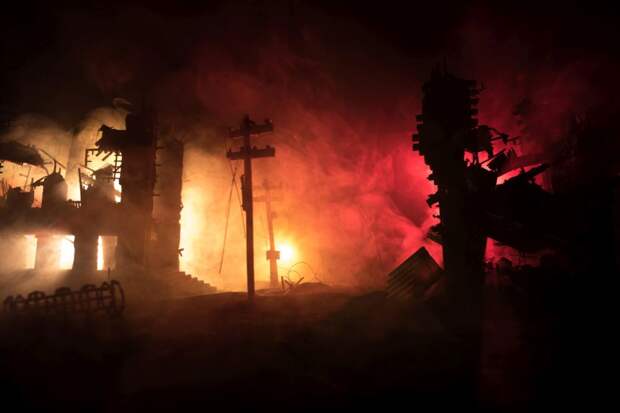 В Шостке на фоне воздушной тревоги произошло 10 взрывов