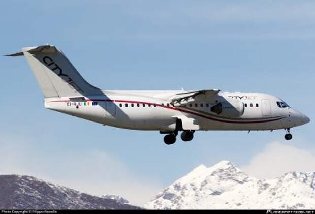BAe Avro RJ85 авиакомпании CityJe