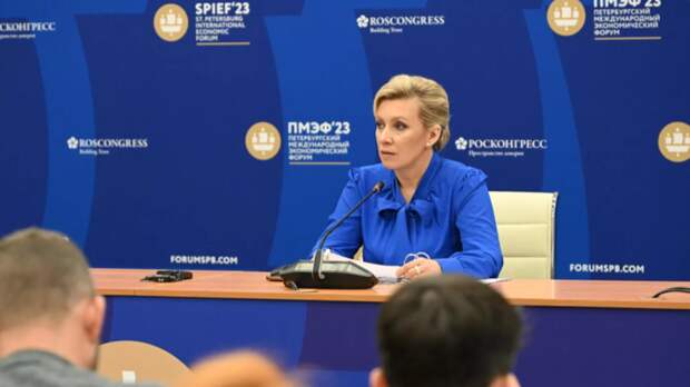 Захарова посоветовала европейцам «сидеть под столом» переговоров и «не вякать»