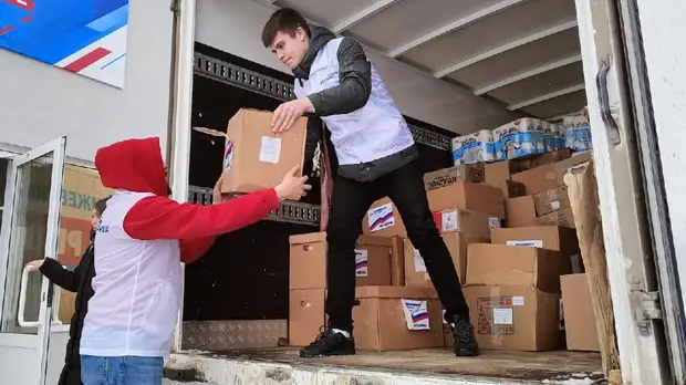 Единый пункт сбора гуманитарной помощи для жителей ЛНР и ДНР открылся в Ижевске