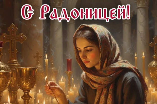 Светлые открытки к Радонице: душевные картинки для поминовения