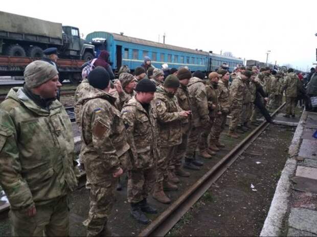 Бойцы 128-й бригады ВСУ покинули зону конфликта в Донбассе в полном составе