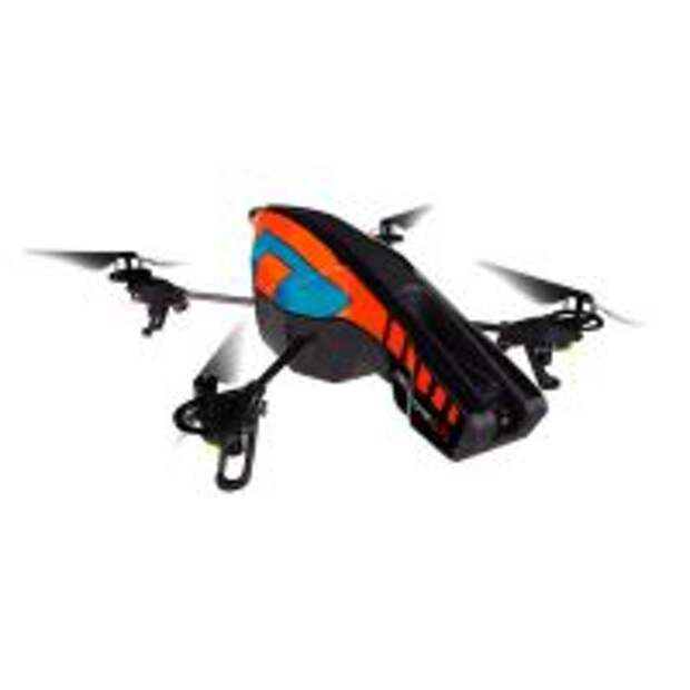 Квадролет Parrot AR.Drone 2.0 для iPhone, iPod Touch или iPad голубой