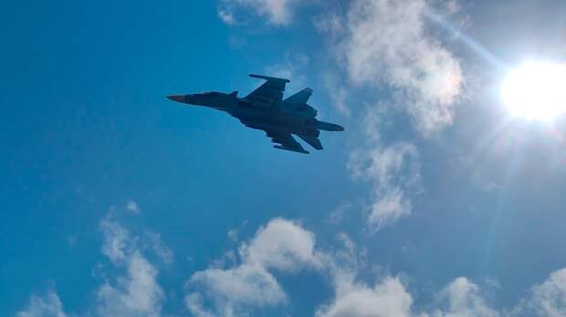 Су-34 ударил по пункту управления БПЛА в зоне ответственности ГрВ «Центр»