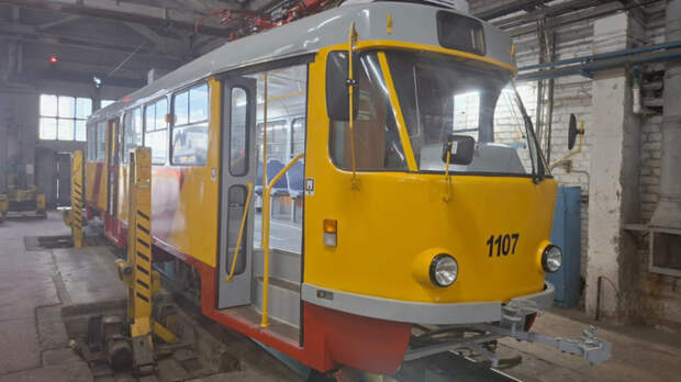 В Барнауле на линию выйдет еще один капитально отремонтированный трамвай