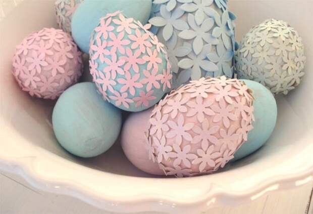 14 крутых способов украсить яйца на Пасху пасха, праздник, украшение яиц, яйца