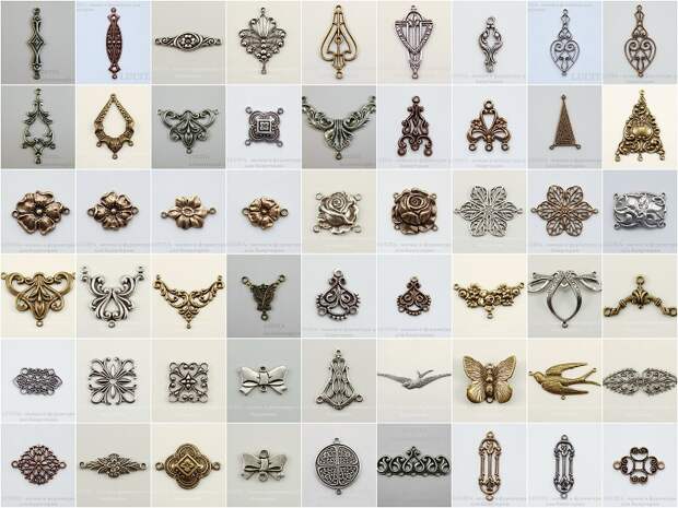 Новое поступление: более 300 наименований винтажной фурнитуры (США)