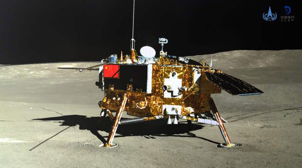 Китайский посадочный модуль «Чанъэ-4» с луноходом «Юйту-2» китайский посадочный модуль «Чанъэ-4» с луноходом «Юйту-2»