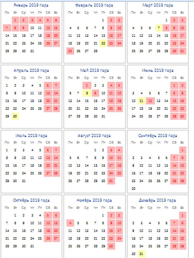 Календарь праздников 21 апреля