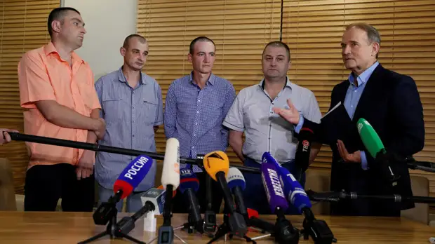 Один из освобождённых украинцев объявлен в розыск СБУ за дезертирство