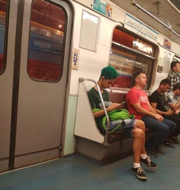 Самые странные пассажиры подземки