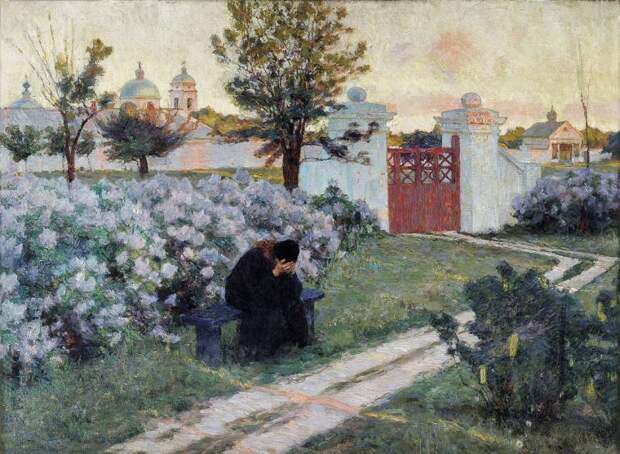 Костанди - Цветущая сирень. 1902