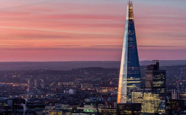 The Shard, Лондон, Великобритания красота, небоскребы, самый-самый, строительство, удивительное, фантастика