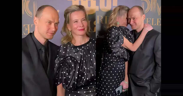 Юлия Высоцкая вышла на красную дорожку с Юрой Борисовым