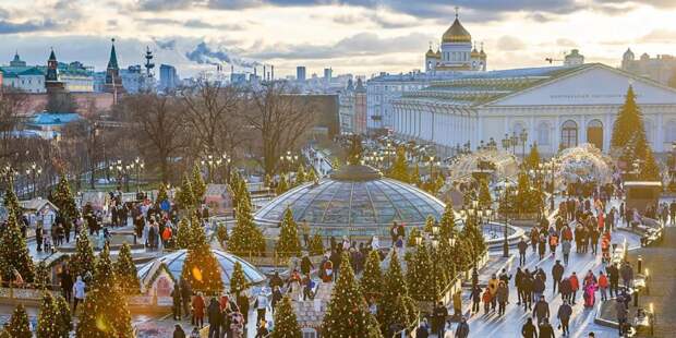 В Москве продолжает свою работу фестиваль «Путешествие в Рождество». Фото: mos.ru