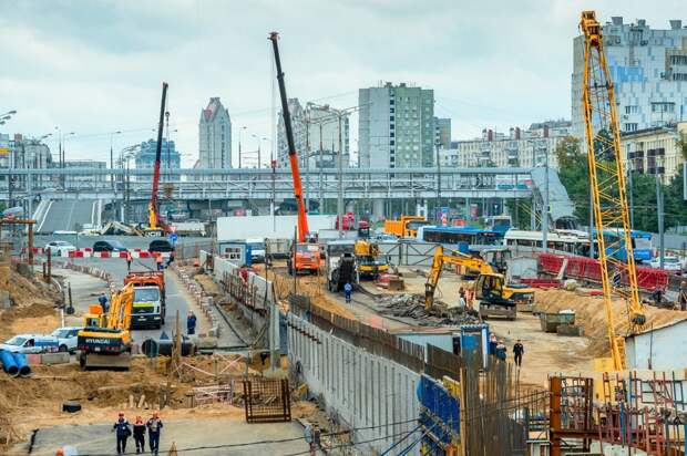Строительство моста. Фото: Мосинжпроект