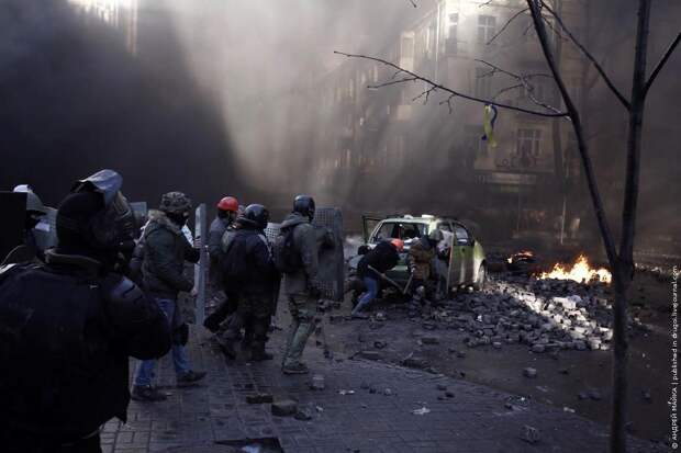 Киев в огне