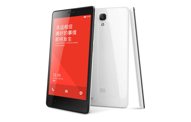 смартфон Xiaomi Redmi Note (Red Rice Hongmi Note) Mobile Phone MTK6592 Octa Core 5.5 2GB RAM 8GB ROM 3200mah OTG GPS MIUI V5