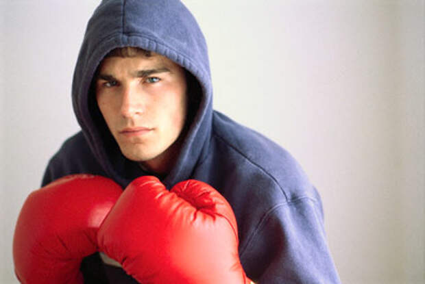 Спортсмены в красном чаще выигрывают. (Фото Michael A. Keller / Corbis).