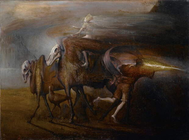 Мрачные картины Agostino Arrivabene