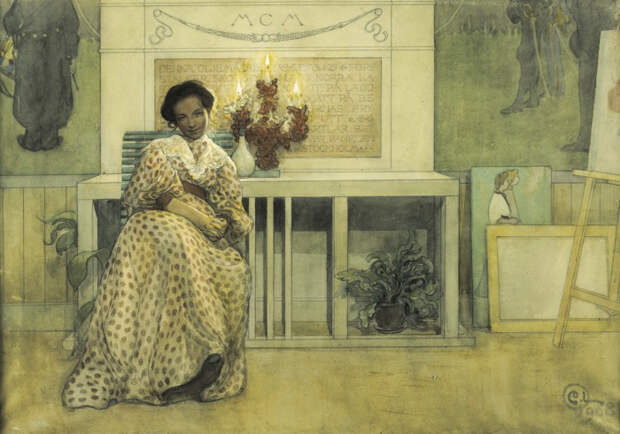 Carl_Larsson_-_After_the_prom_-_Google_A (700x491, 287Kb)